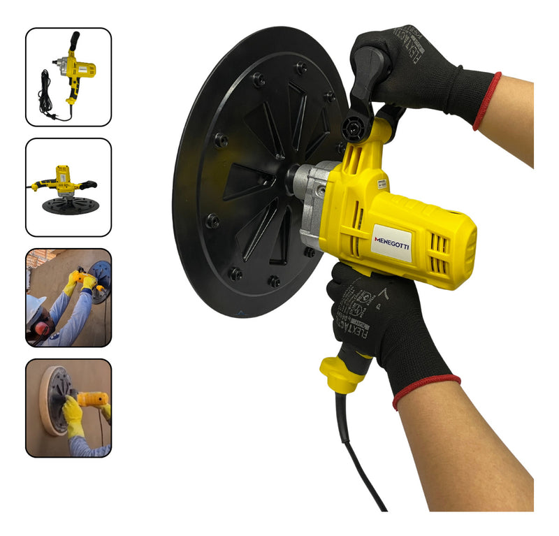 Desempenadeira Elétrica Para Reboco Mde 1200w Menegotti 220v