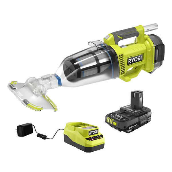 Ryobi Aspirador Piscina  36V + ⚡ Vai com 2 baterias